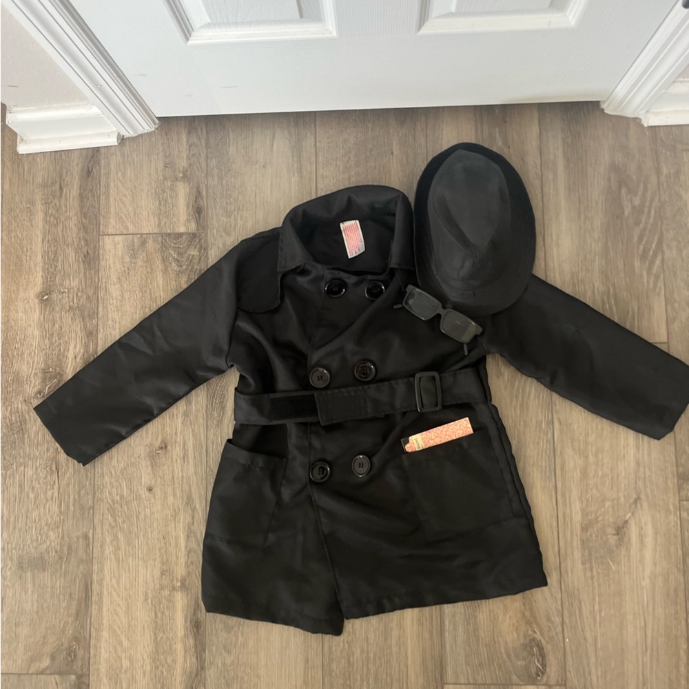 Detective Coat with Hat Costume